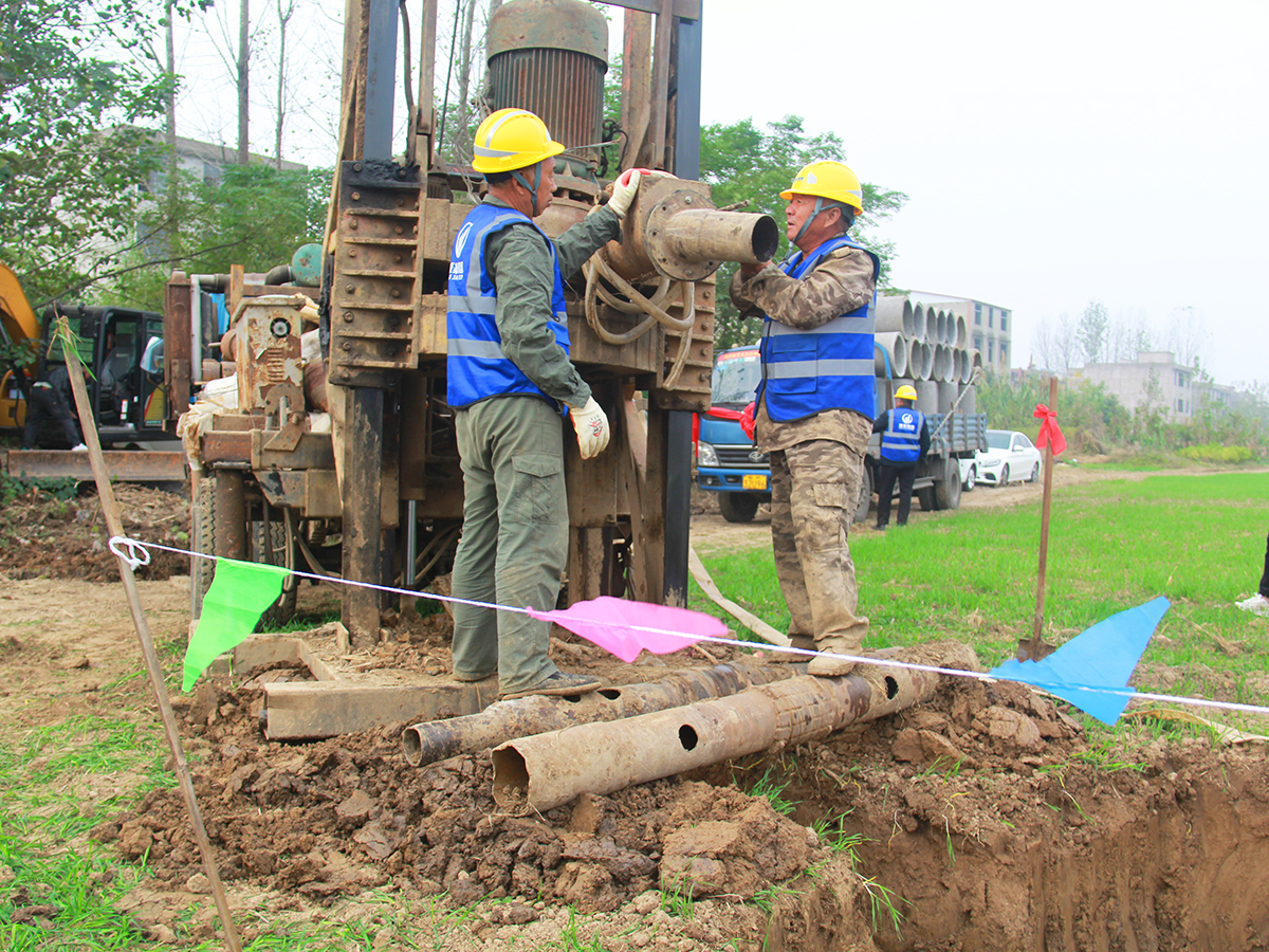 阜南县2021年高标准农田建设项目节水浇灌工程开工仪式3
