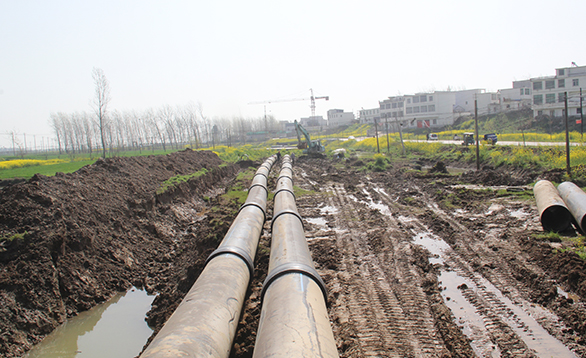 2021年地表水厂PE给水管及钢丝网骨架复合管输水管线建设工程